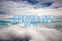 「强烈建议收藏」留学常见问题300个「大牛留学」(1)