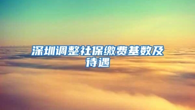 深圳调整社保缴费基数及待遇