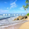 浦东张江居转户落户