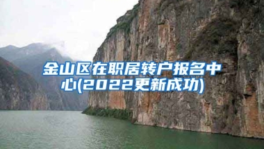 金山区在职居转户报名中心(2022更新成功)