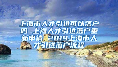 上海市人才引进可以落户吗 上海人才引进落户重新申请 2019上海市人才引进落户流程