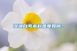 深圳自考本科难度如何？