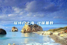 居转户上海 社保基数