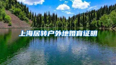 上海居转户外地婚育证明