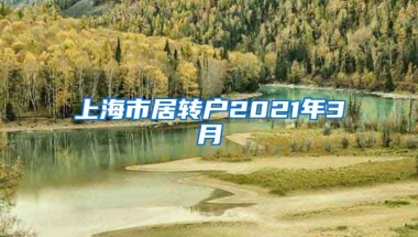 上海市居转户2021年3月