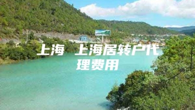 上海 上海居转户代理费用