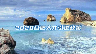 2020合肥人才引进政策