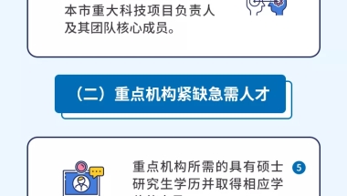 上海市引进人才政策最新解读2021年 外地人申办上海市常住户口办法