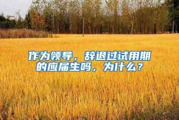 作为领导，辞退过试用期的应届生吗，为什么？