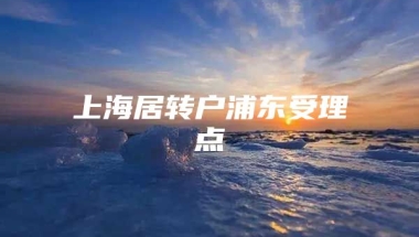 上海居转户浦东受理点