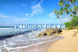 上海积分代办理咨询电话