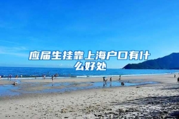 应届生挂靠上海户口有什么好处