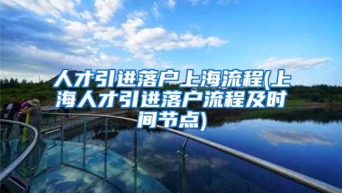 人才引进落户上海流程(上海人才引进落户流程及时间节点)