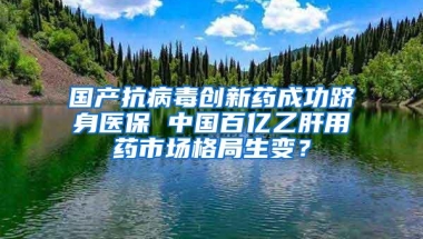 国产抗病毒创新药成功跻身医保 中国百亿乙肝用药市场格局生变？