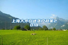 上海人才引进落户政策2018